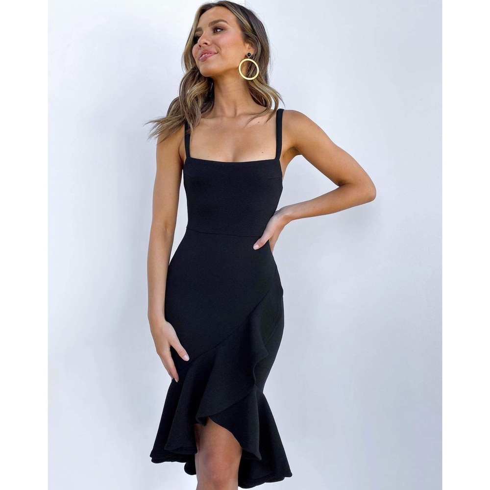 Black Midi Event Dress